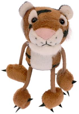 Tiger Finger Puppet