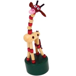 Wooden Wobblers Jiggling Giraffe
