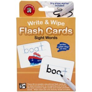 Write and Wipe Flash Cards Sight Words