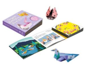 Origami Butterflies, Birds and Bees: Paper Block Plus 64-Page Book