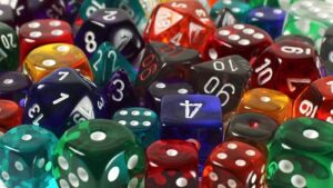 Chessex Translucent Dice Set Various Colours